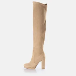 BUFFALO Ankle Boots^Amy Overknee Boot Vegan Cream