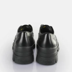 BUFFALO Vegan Shoes^Aspha Brogue Loafers Vegan Black