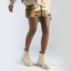 BUFFALO Ankle Boots^Aspha Chelsea Ankle Boot Vegan Cream