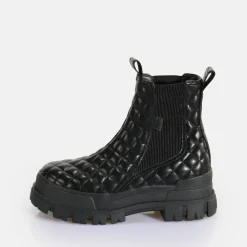 BUFFALO Ankle Boots^Aspha Chelsea Mid Ankle Boot Vegan Black