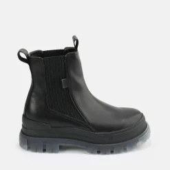 BUFFALO Ankle Boots^Aspha Chelsea Vegan Mid Ankle Boots Black