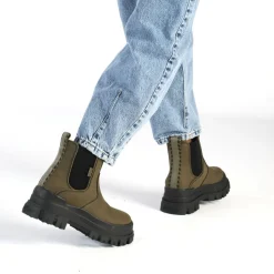 BUFFALO Ankle Boots^Aspha Chelsea Warm Boot Vegan Beige