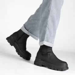 BUFFALO Men Shoes^Aspha Clf Rain Chelsea Hi Men'S Vegan Boot Black