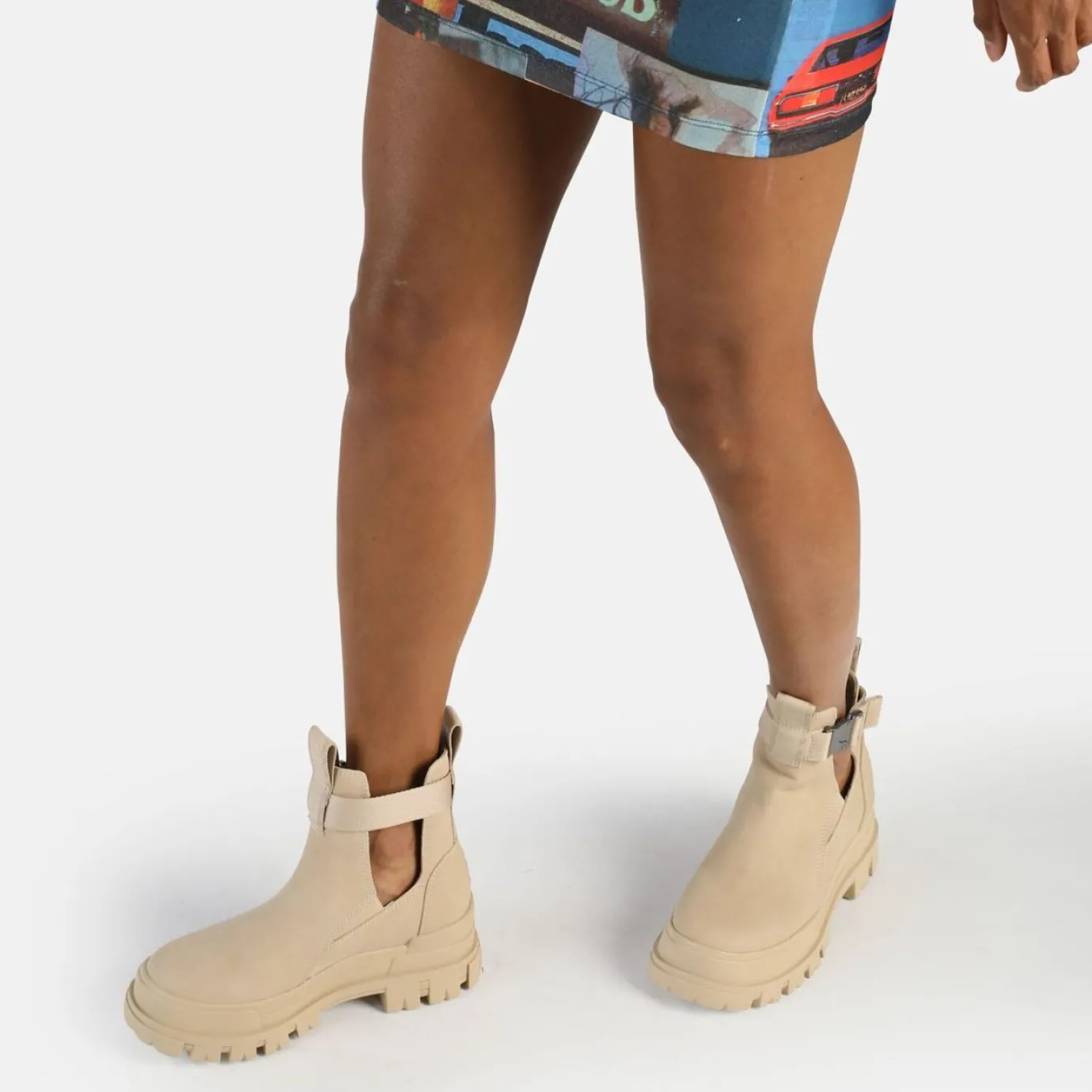 BUFFALO Ankle Boots^Aspha Coa Ankle Boot Vegan Beige