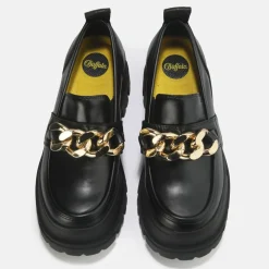 BUFFALO Men Shoes^Aspha Loafer Chain Men Black