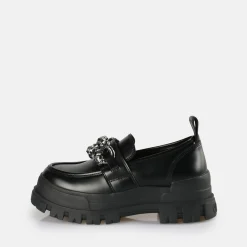 BUFFALO Flats^Aspha Loafer Glam Vegan Black