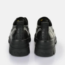 BUFFALO Men Shoes^Aspha Pin Lo Men Loafer Vegan Black