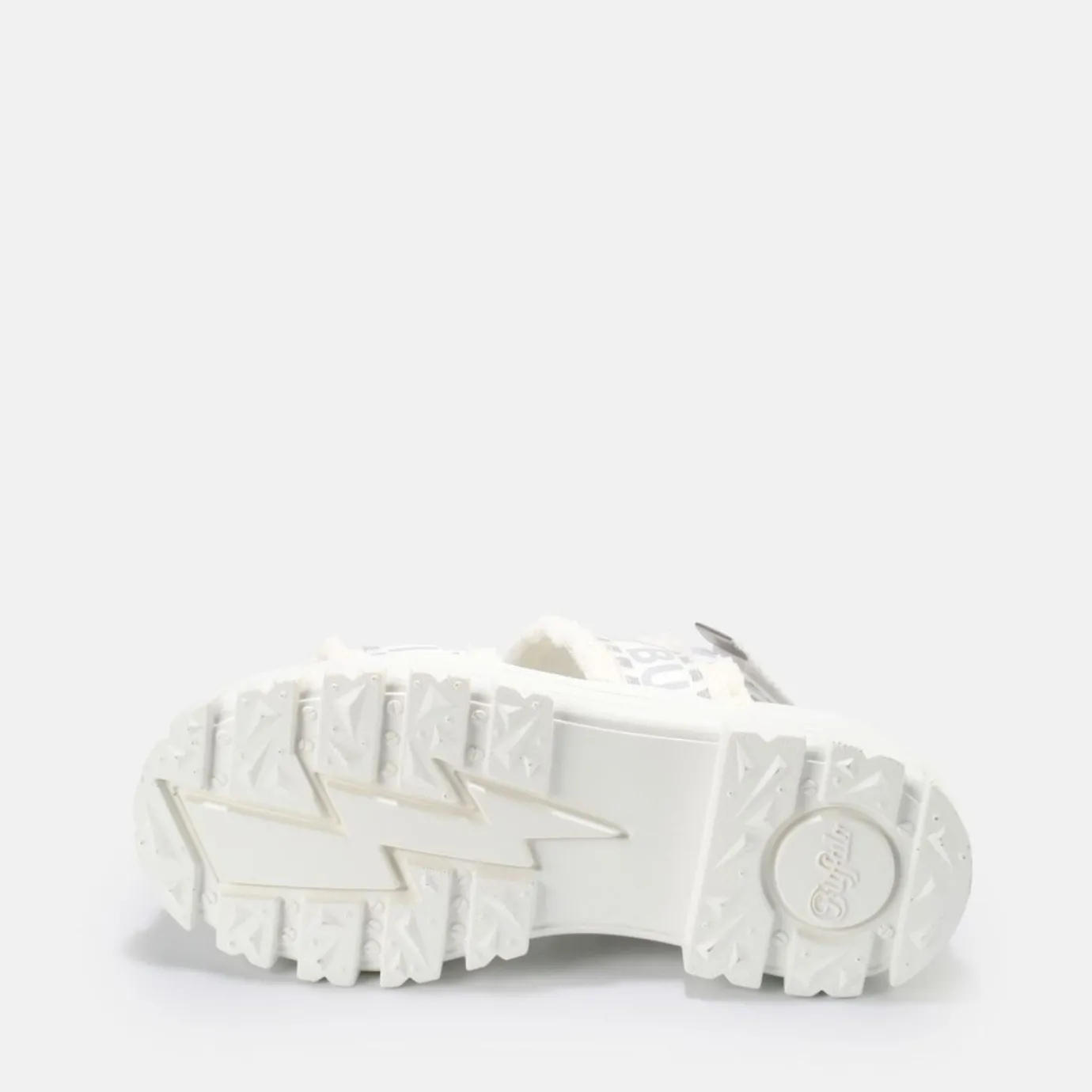 BUFFALO Vegan Shoes^Aspha Str Platform Sandal Vegan White