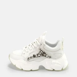 BUFFALO Bridal Shoes^Binary Lux Sneaker Vegan White