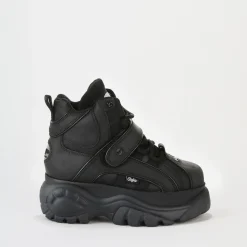 BUFFALO Classics^Classic High Sneaker Leather Black