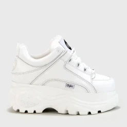 BUFFALO Men Shoes^Classic Low Men Sneaker Leather White