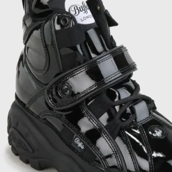 BUFFALO Classics^Classic Sneaker High Patent Leather Black