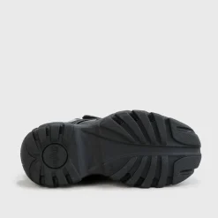 BUFFALO Classics^Classic Sneaker High Patent Leather Black