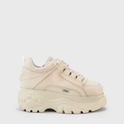 BUFFALO Classics^Classic Sneaker Low Nubuck Leather Cream