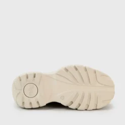 BUFFALO Classics^Classic Sneaker Low Nubuck Leather Cream