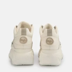 BUFFALO Classics^Classic Sneaker Low Nubuck Leather Off White