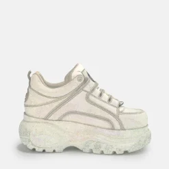 BUFFALO Classics^Classic Sneaker Low Nubuck Leather Off White