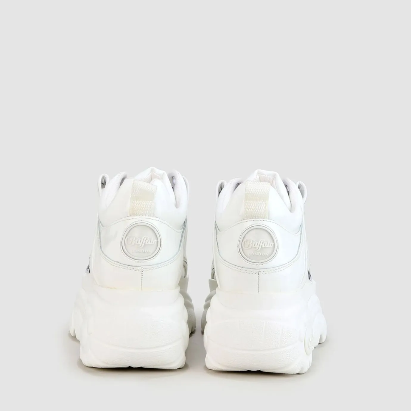 BUFFALO Classics^Classic Sneaker Low Patent Leather White