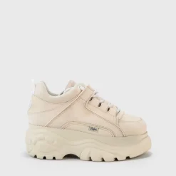 BUFFALO Men Shoes^Classic Sneaker Men Leather Cream