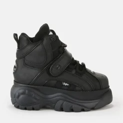 BUFFALO Men Shoes^Classic Sneaker Men Leather Black