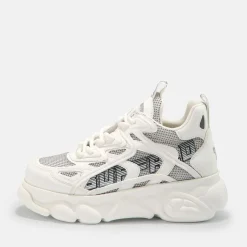 BUFFALO Men Shoes^Cld Grid Men Sneaker Vegan White