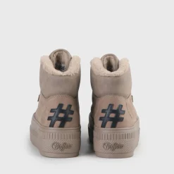 BUFFALO Sneakers^Paired Pl Sneaker Nubuck Leather Taupe