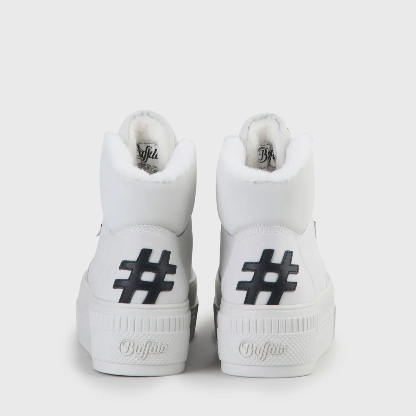 BUFFALO Sneakers^Paired Pl Sneaker Nubuck Leather Off White
