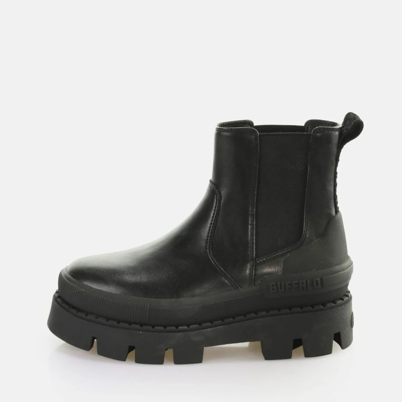 BUFFALO Ankle Boots^Raven Chelsea Ankle-Boot Vegan Black