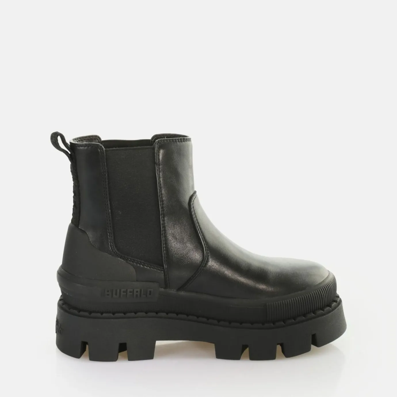 BUFFALO Ankle Boots^Raven Chelsea Ankle-Boot Vegan Black