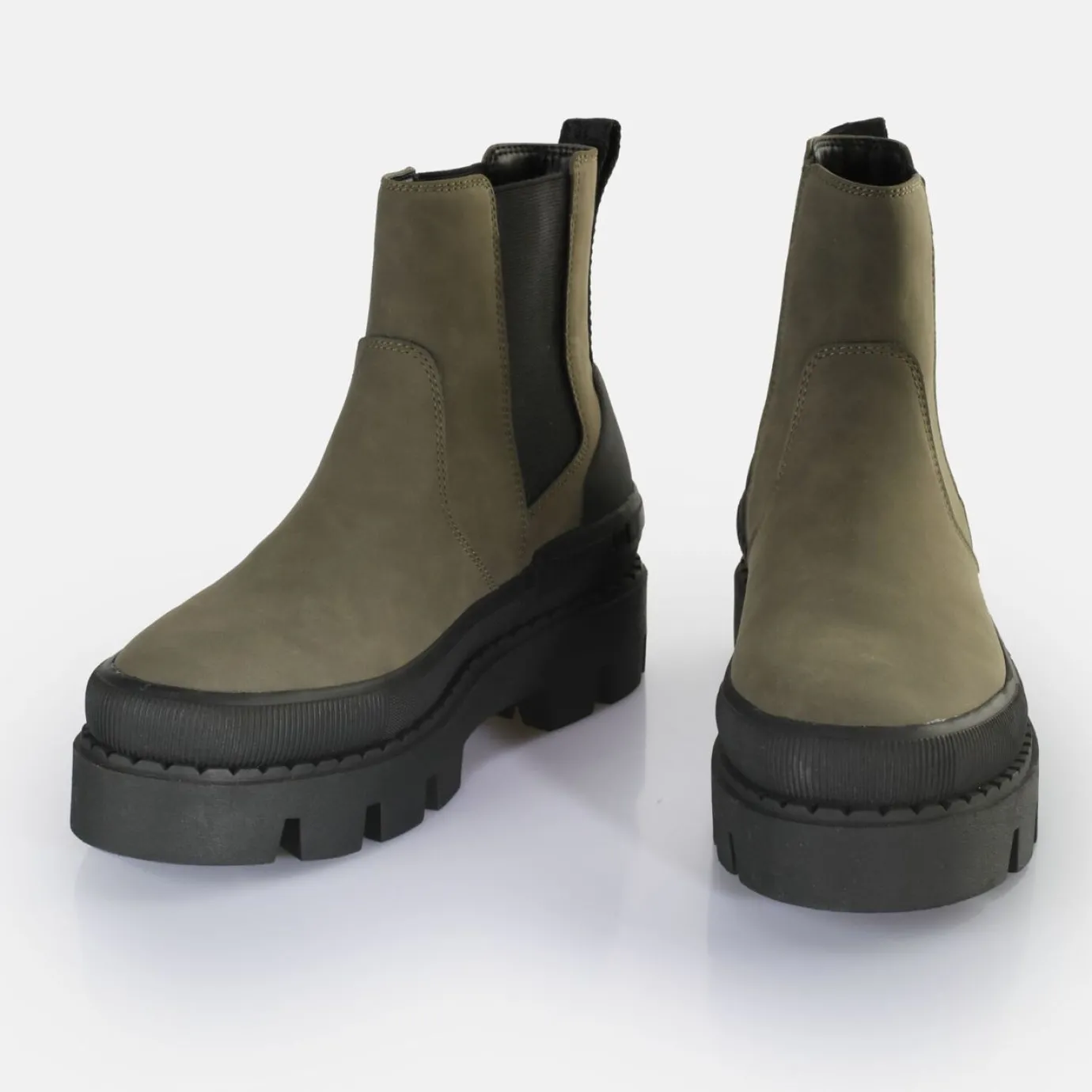 BUFFALO Ankle Boots^Raven Chelsea Ankle-Boot Vegan Beige
