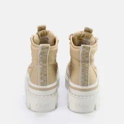 BUFFALO Ankle Boots^Raven Hi Bootie Vegan Beige