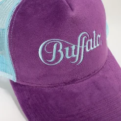 BUFFALO Accessories^Trucker Cap Velvet Blue